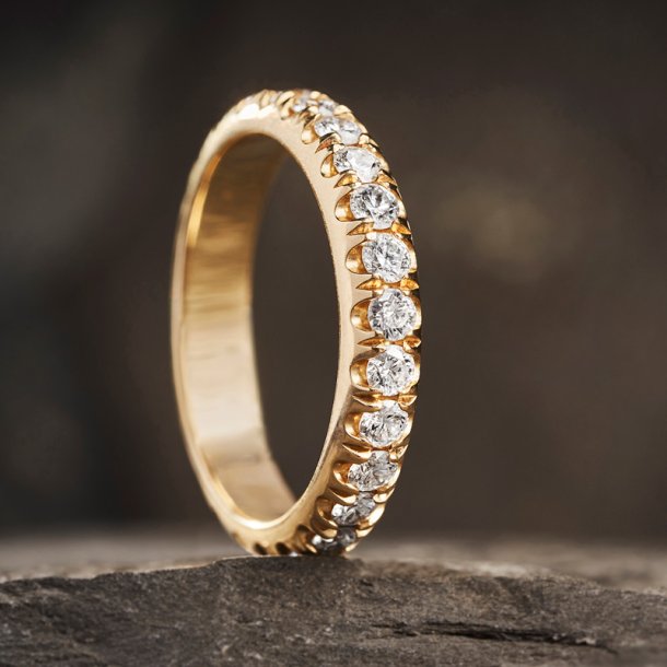 ALLIANCERING MED DIAMANTER I EXCELLENT CUT