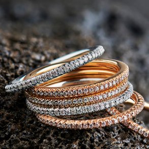 ULTRA SPINKEL ALLIANCERING 0.25 CT.