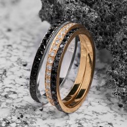 ALLIANCERING MED BRILLANTER