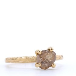 R DIAMANT RING CHAMPAGNE