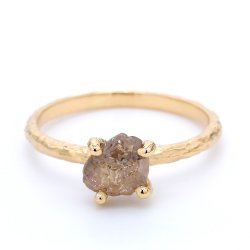 R DIAMANT RING CHAMPAGNE