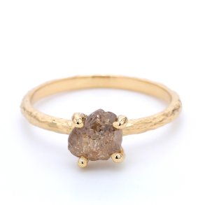 R DIAMANT RING CHAMPAGNE