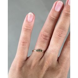 3-STENSRING R DIAMANTER