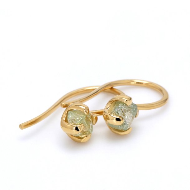�RERINGE MED ROUGH DIAMONDS