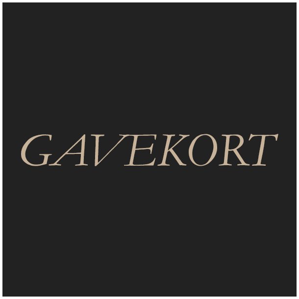 GAVEKORT (sendes med posten)