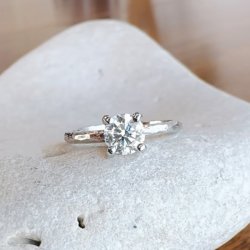 NOVA SOLITAIRERING MED 0.50 CT DIAMANT TW