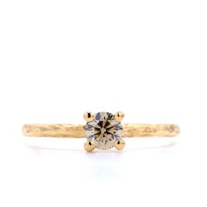 DIAMANTRING MED CHAMPAGNE DIAMANT