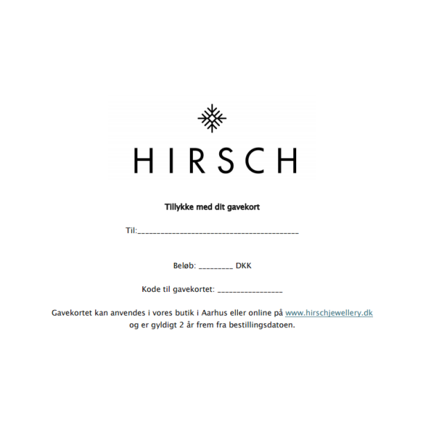 GAVEKORT (modtages p� mail)