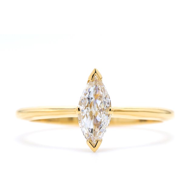 DIAMANTRING OVAL DIAMANT