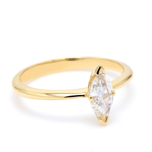 DIAMANTRING OVAL DIAMANT