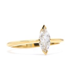 DIAMANTRING OVAL DIAMANT