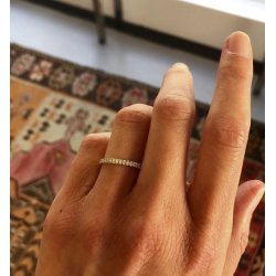 SPINKEL ALLIANCERING MED DIAMANTER