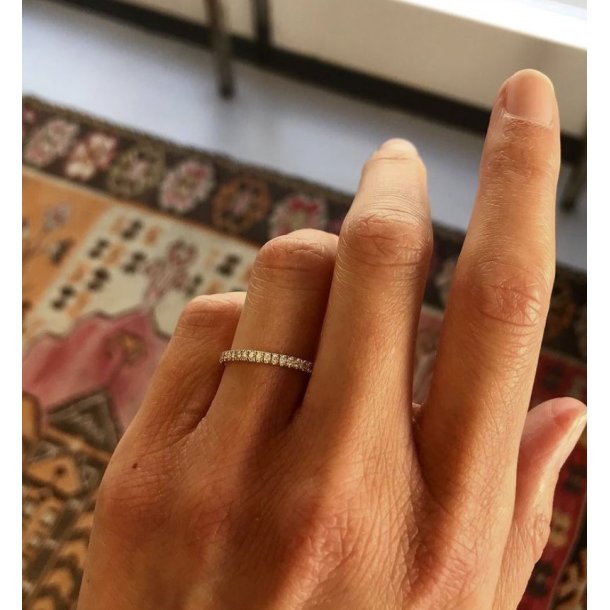 SPINKEL ALLIANCERING MED DIAMANTER