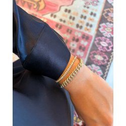 GULDARMB�ND - Rund Panser