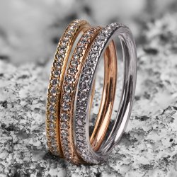 ALLIANCERING I HVIDGULD