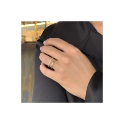 VIELSESRING ALLIANCERING HVIDGULD