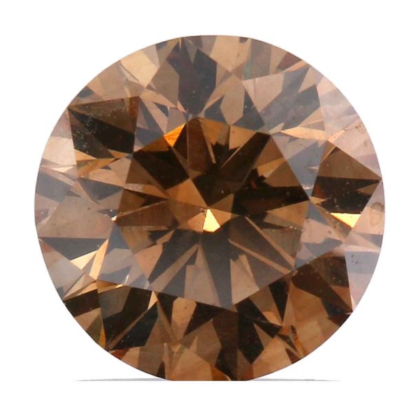 Cognac Fancy Color Diamant 1.27 Carat