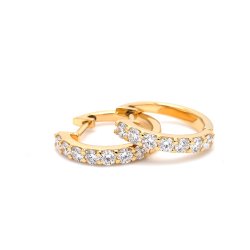 CREOLER MED DIAMANTER 1 CARAT