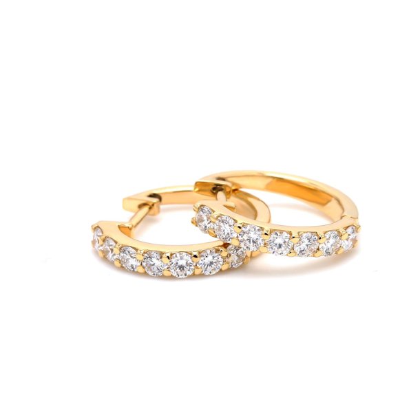 CREOLER MED DIAMANTER 1 CARAT