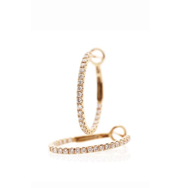 CREOLER MED DIAMANTER 3.0 CM
