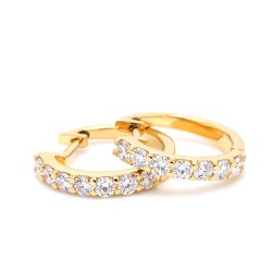 CREOLER MED DIAMANTER 1 CARAT