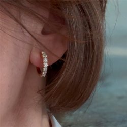 CREOLER MED DIAMANTER 1 CARAT