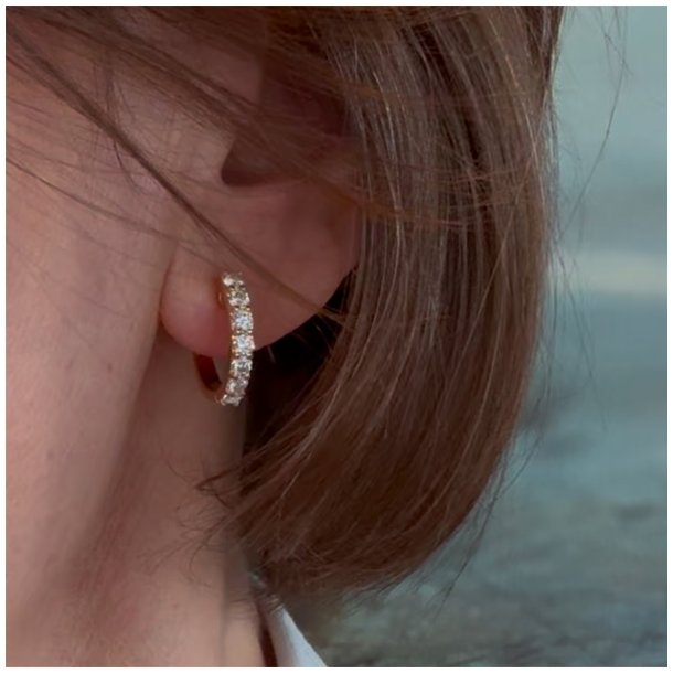CREOLER MED DIAMANTER 1 CARAT