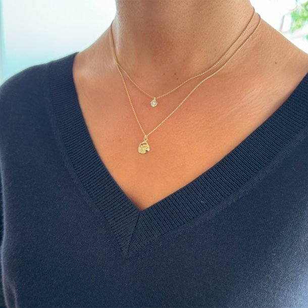 DIAMANT VEDH�NG HVIDGULD