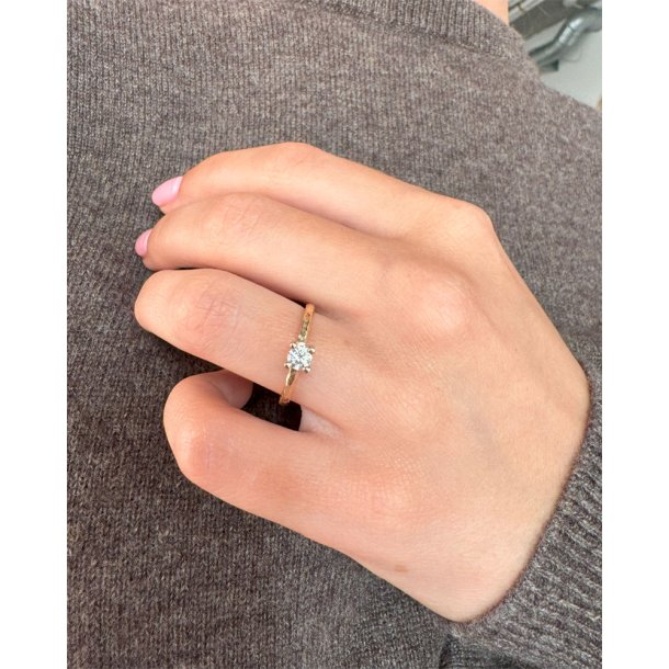 DIAMANTRING CHAMPAGNE DIAMANT