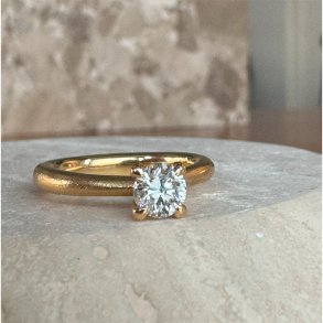 GRAVITY MED 0.50 CT DIAMANT TW/VS-VVS