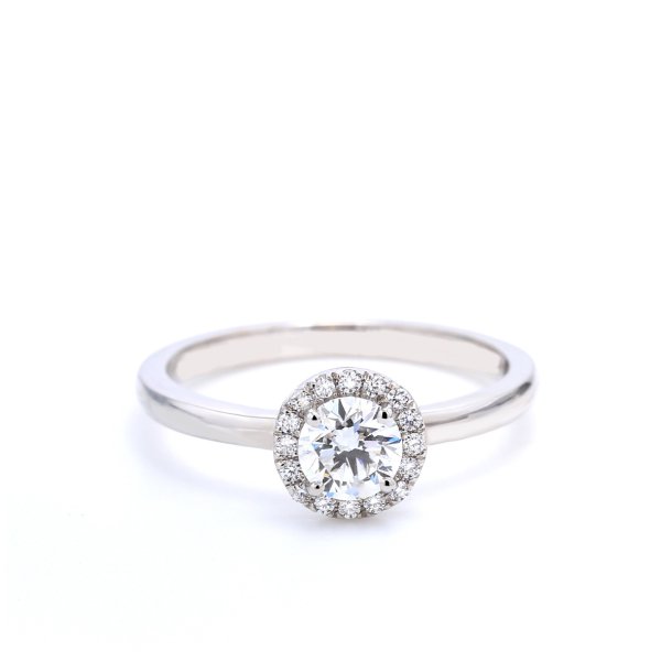 ROSETRING MED 0.50 CARAT DIAMANT