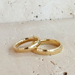 klassiske blanke vielsesringe