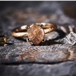 R� DIAMANT RING CHAMPAGNE