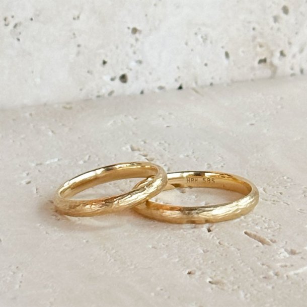 rustikke vielsesringe