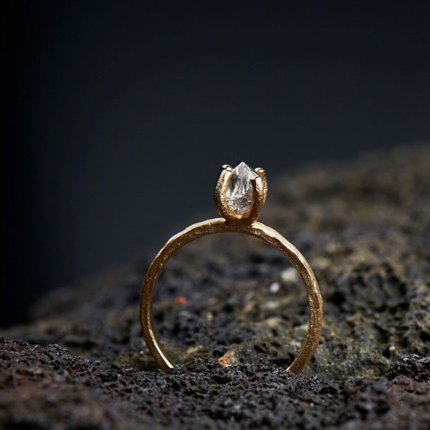 DIAMANT RING R� DIAMANTDiamant