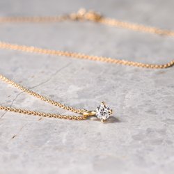 SOLITAIRE VEDH�NG DIAMANT