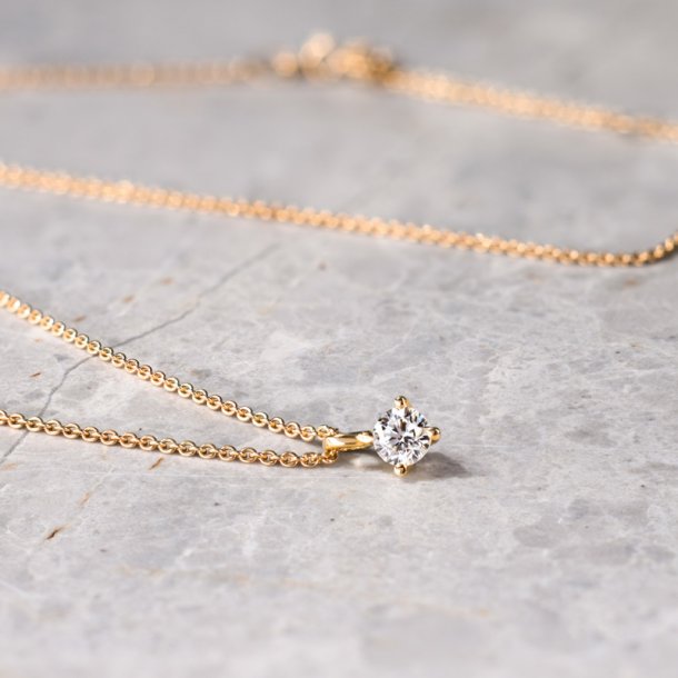 SOLITAIRE VEDH�NG DIAMANT