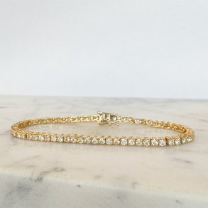 TENNISARMB�ND 2.01 CT, 18 KT / S�RPRIS