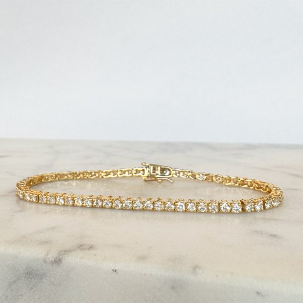 TENNISARMB�ND 2.01 CT, 18 KT / S�RPRIS
